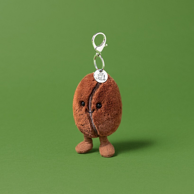 Amuseables - Breloque pour sac en forme de grain de café