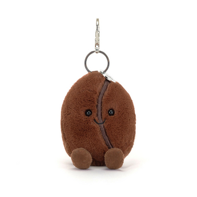 Amuseables - Breloque pour sac en forme de grain de café