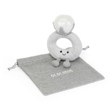 Bague diamant Amuseables avec sac personnalisé