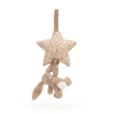 Pull musical lapin beige Blossom Bea