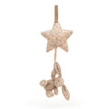 Pull musical lapin beige Blossom Bea