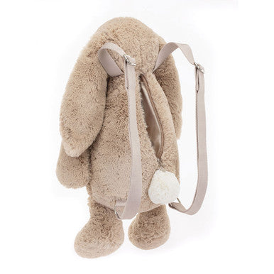 Sac à dos beige lapin timide