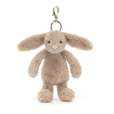Charm de sac lapin beige timide