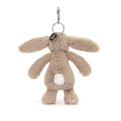 Bijou de Sac "Pétale" Lapin Beige Blossom