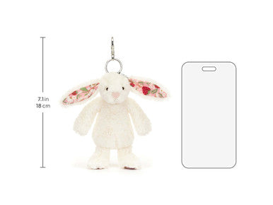 Charm de sac Blossom Cream Bunny 'Berry'