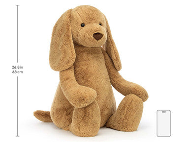 Chiot timide au caramel