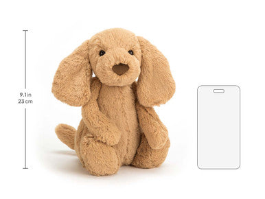 Chiot timide au caramel