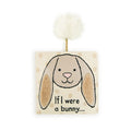 Livre cartonné Si j'étais un lapin - Beige