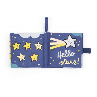 Livre en tissu Bonjour Lune