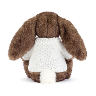 Hoppleston Luxe Bunny avec pull crème personnalisé