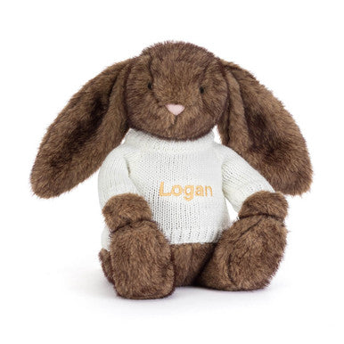 Hoppleston Luxe Bunny avec pull crème personnalisé
