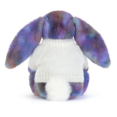 Zodihop Luxe Bunny avec pull crème personnalisé