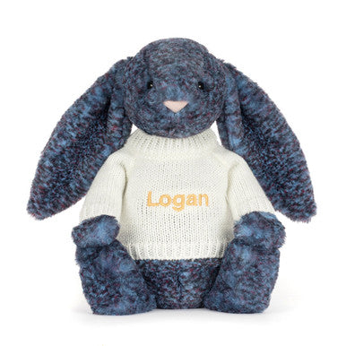 Hopscone Luxe Bunny avec pull crème personnalisé