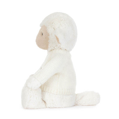 Agneau Skipson avec pull crème personnalisé
