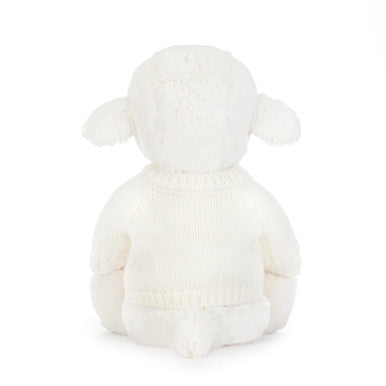 Agneau Skipson avec pull crème personnalisé