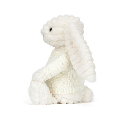 Bashful Luxe Bunny Nimbus avec pull crème personnalisé