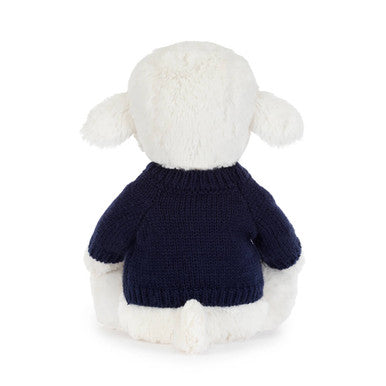 Agneau Skipson avec pull bleu marine personnalisé