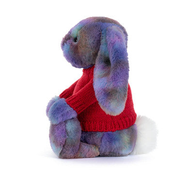 Zodihop Luxe Bunny avec pull rouge personnalisé