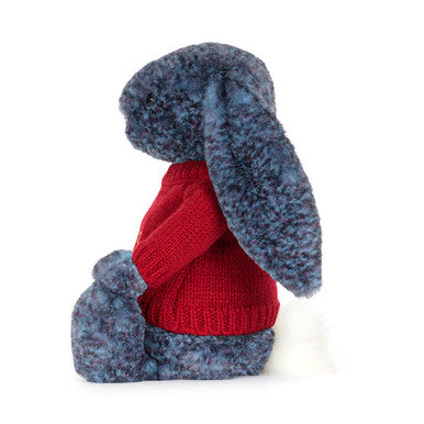 Hopscone Luxe Bunny avec pull rouge personnalisé