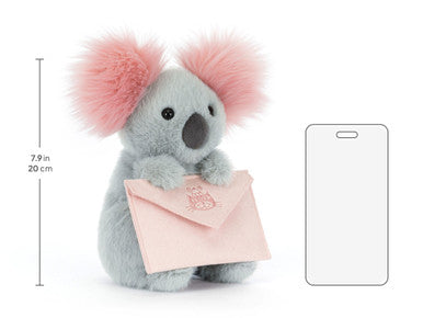 Koala avec message