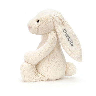 Lapin crème timide personnalisé énorme