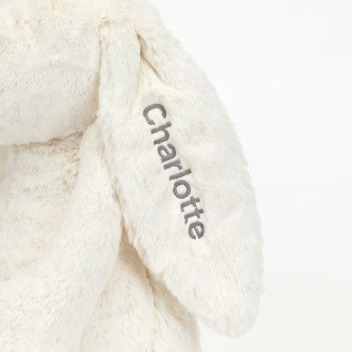 Lapin crème timide personnalisé énorme