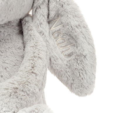 Lapin argenté timide personnalisé énorme