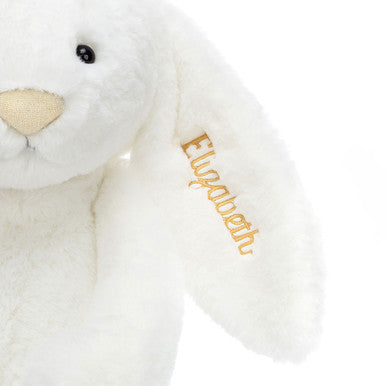 Personnalisé Bashful Luxe Bunny Luna Énorme
