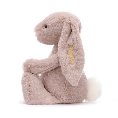 Personnalisé Bashful Luxe Bunny Rosa Énorme