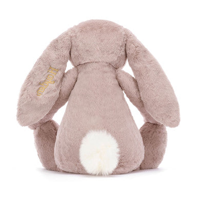 Personnalisé Bashful Luxe Bunny Rosa Énorme