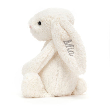 Lapin crème timide personnalisé Medium