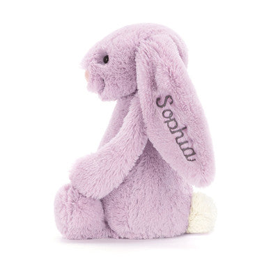 Moyen personnalisé de lapin lilas timide