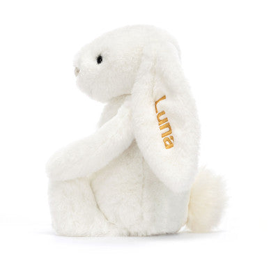 Personnalisé Bashful Luxe Bunny Luna Medium