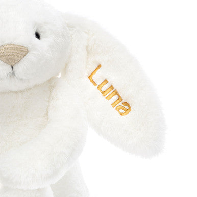 Personnalisé Bashful Luxe Bunny Luna Medium