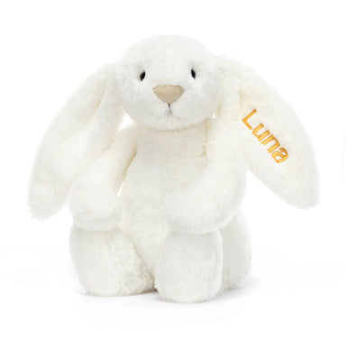 Personnalisé Bashful Luxe Bunny Luna Medium