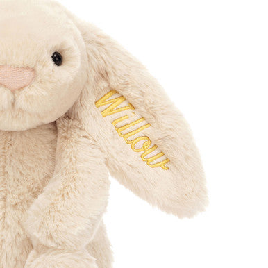 Personnalisé Bashful Luxe Bunny Willow Medium