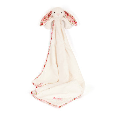 Doudou personnalisé Blossom Cream Bunny 'Berry'