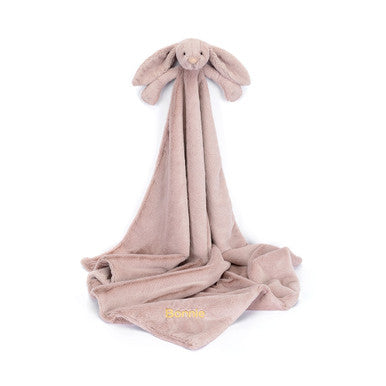 Doudou personnalisé Bashful Luxe Bunny Rosa