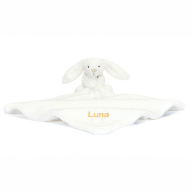 Sucette personnalisée Bashful Luxe Bunny Luna