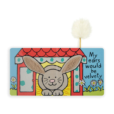 Si j'étais un livre de lapin et un petit lapin beige timide