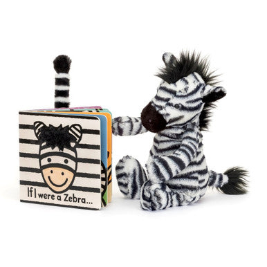 Si j'étais un livre cartonné Zebra et un médium Bashful Zebra