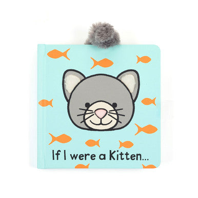 Si j'étais un livre cartonné et un chaton timide original