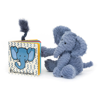 Si j'étais un livre cartonné d'éléphant et médium Fuddlewuddle Elephant