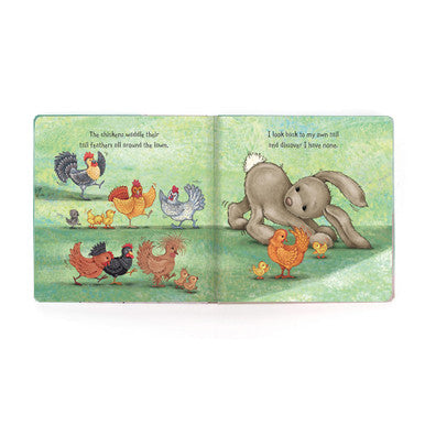 Livre Little Me et lapin beige timide moyen