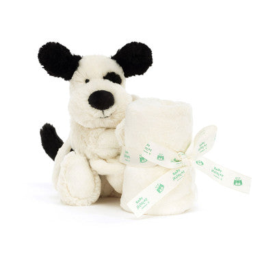 Sucette pour chiot Bashful noir et crème